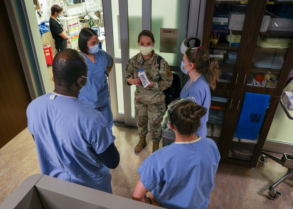 U.S. Air Force Medical Response Team Begins Clinical Operations in St. Cloud, Minnesota