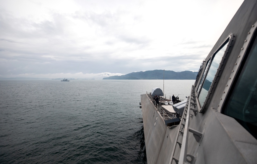 USS Tulsa Arrives at Lumut, Malaysia