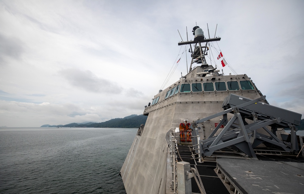 USS Tulsa Arrives at Lumut, Malaysia