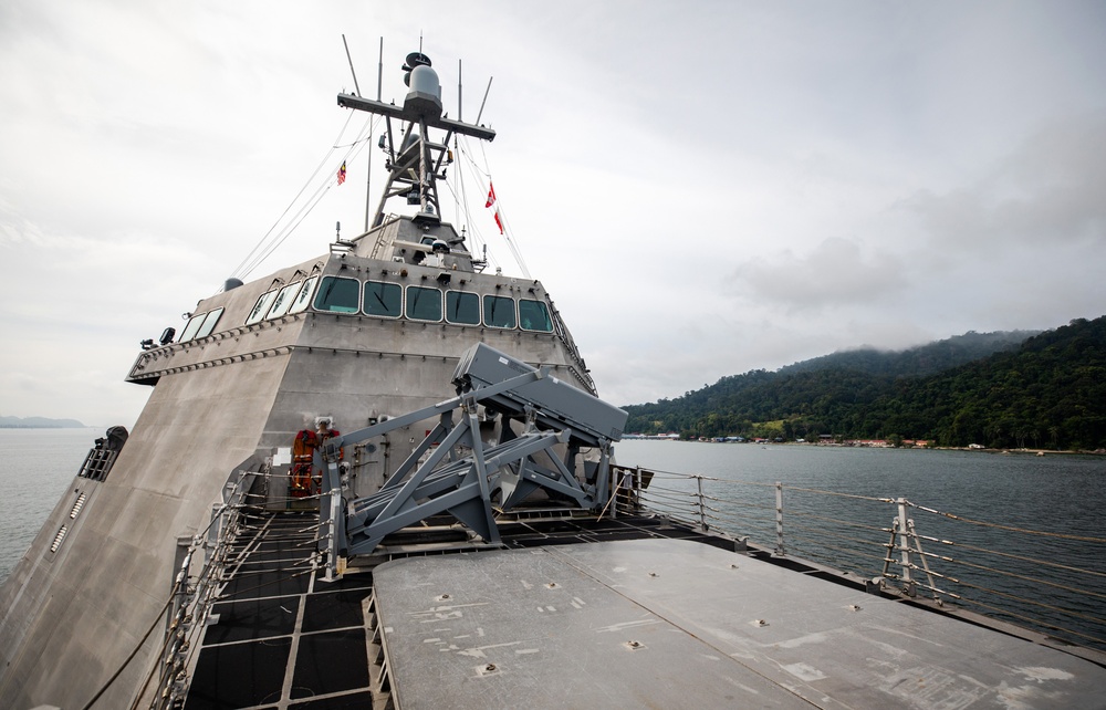 USS Tulsa Arrives at Lumut, Malaysia