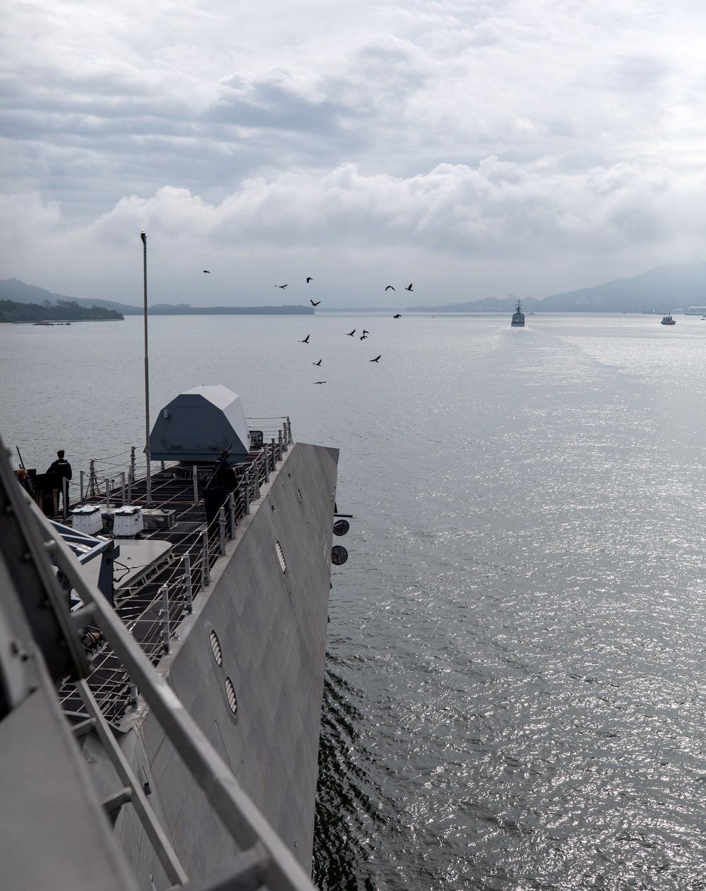 USS Tulsa Arrives at Lumut, Malaysia