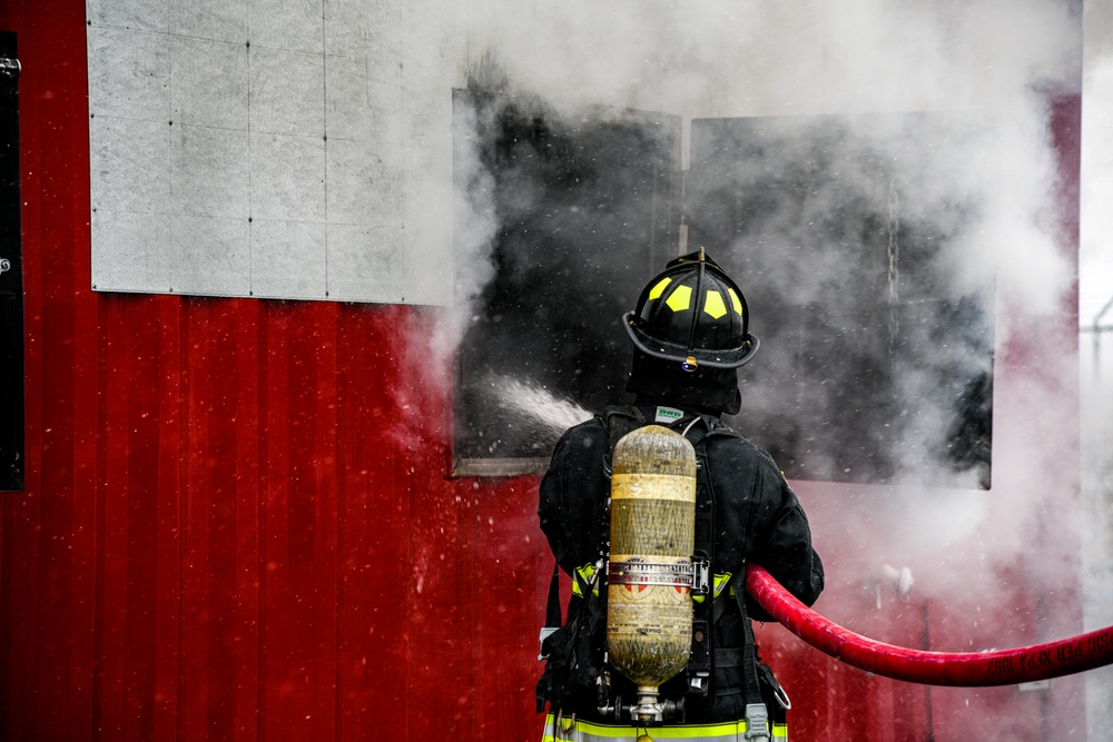 Combined training gets hot