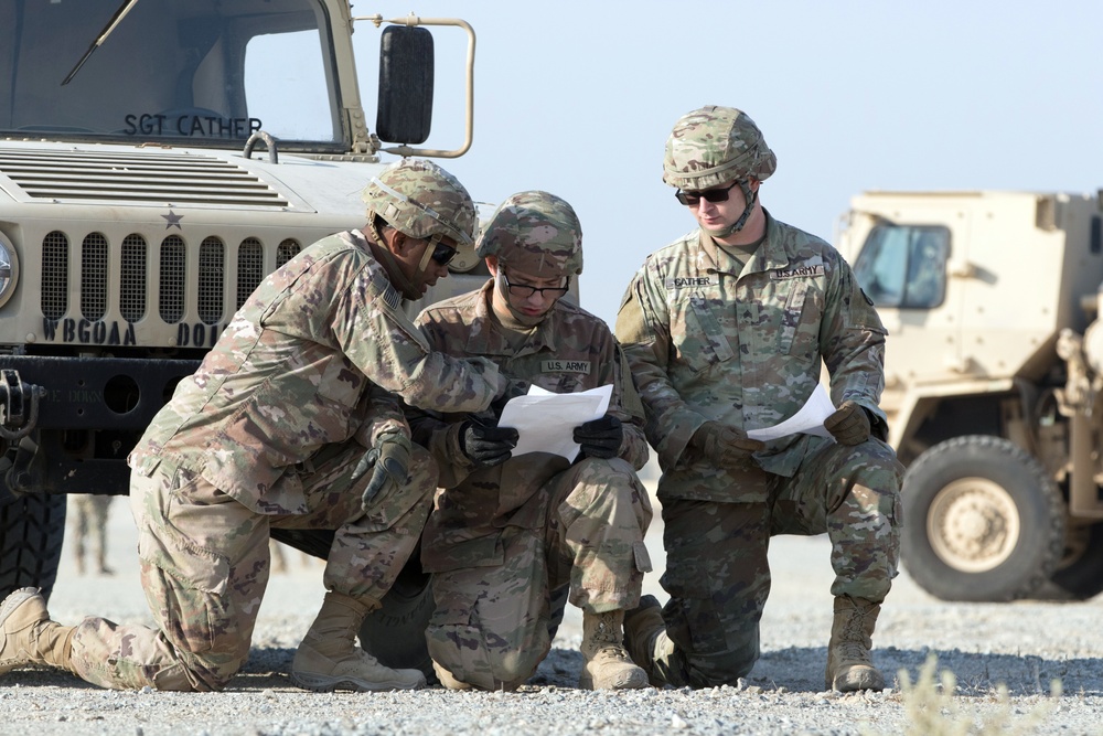 'Spears Ready' Soldiers train on wartime tasks