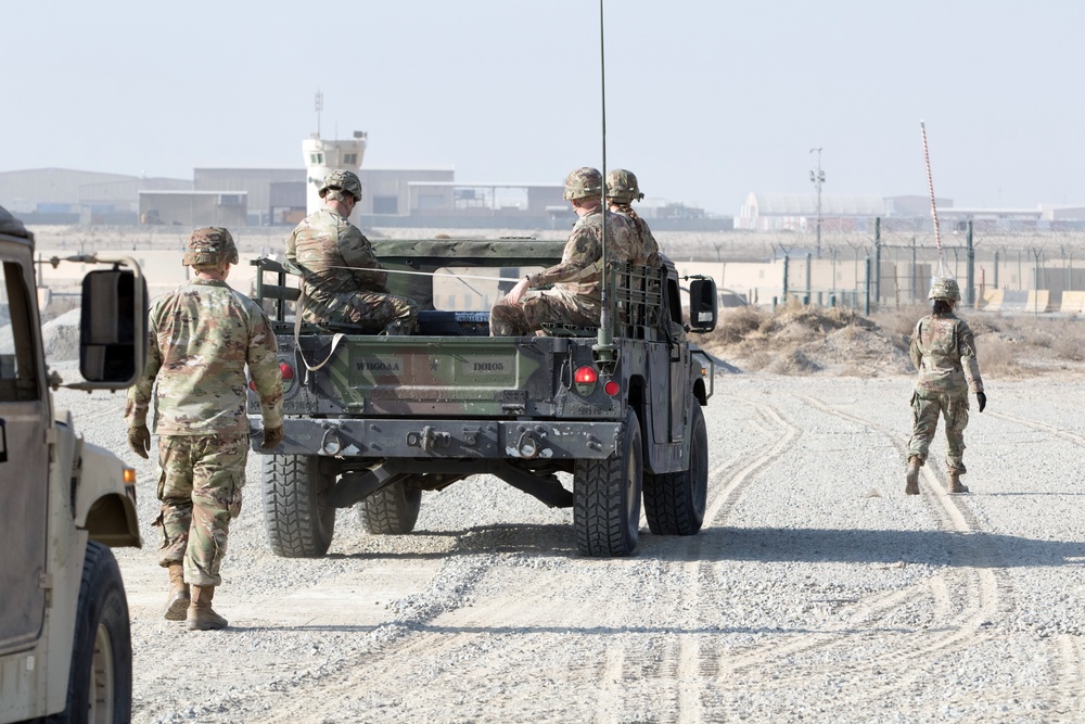 'Spears Ready' Soldiers train on wartime tasks