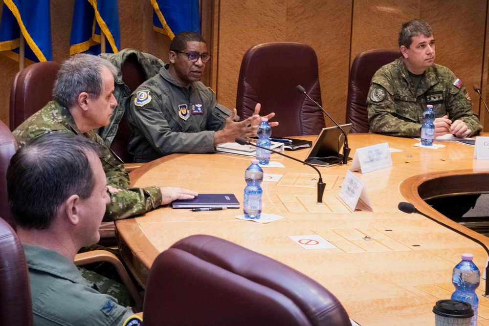 USAFE-AFAFRICA hosts Slovakian air force for Institutional Capacity Building program