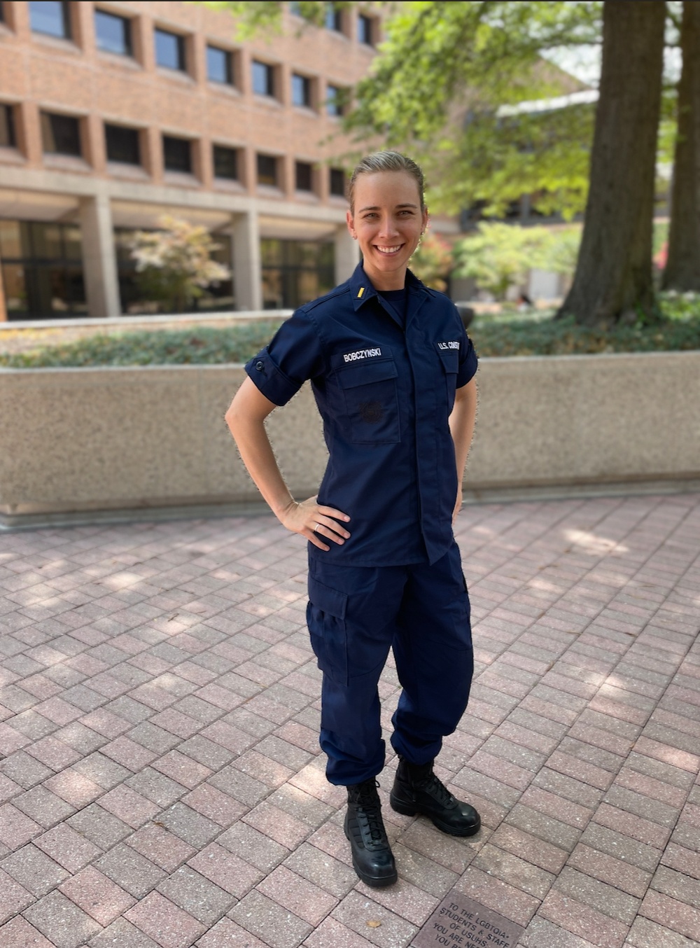 For First U.S. Coast Guard-sponsored USU Medical Student, Persistence is Key to Success