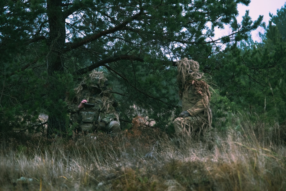 NATO snipers compete in Latvia
