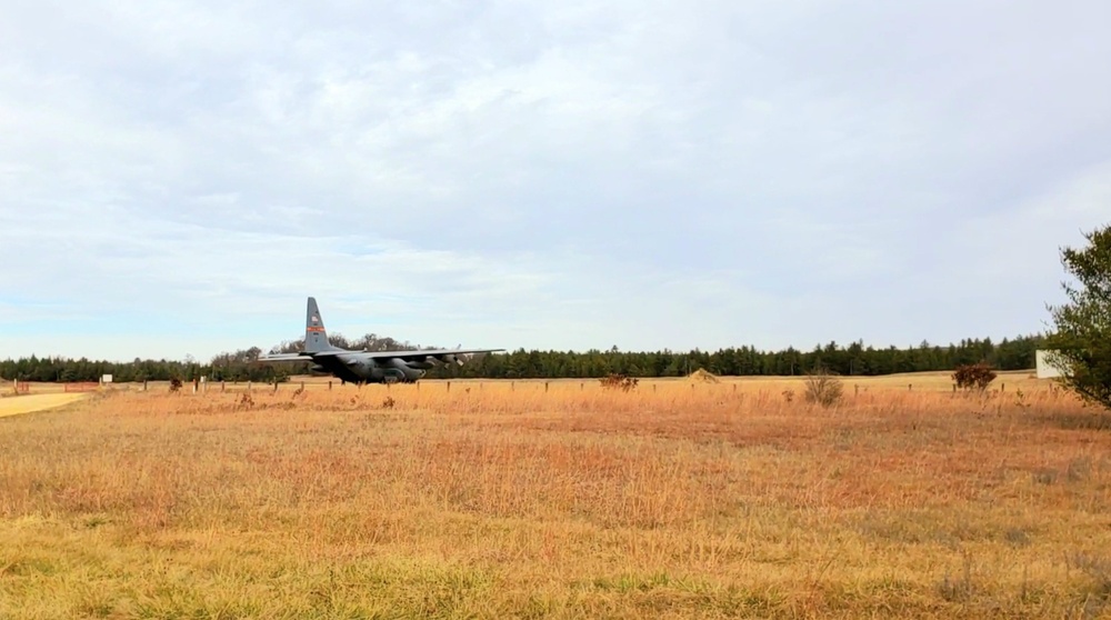 Air National Guard aircrews hold November C-130 training at Fort McCoy