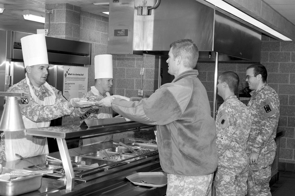 2012 Thanksgiving at Fort McCoy.