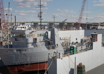 USNS Hunter Completes Availability On-Time