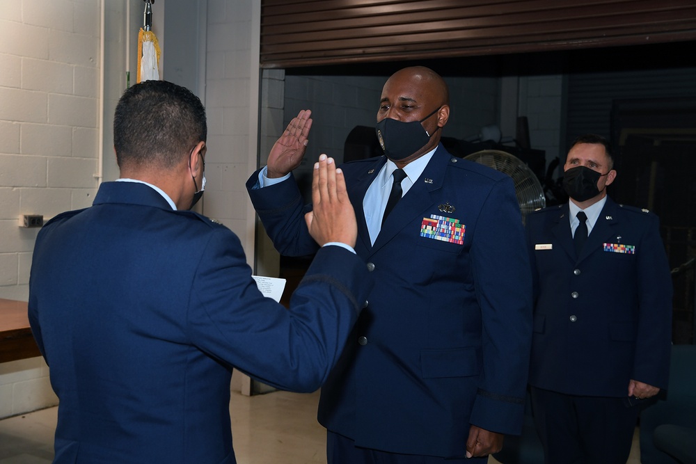 195th Wing chaplain commissions to serve fellow Airmen