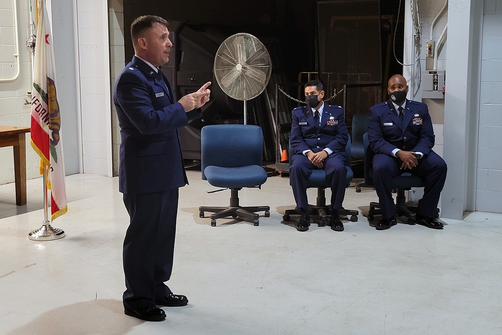 195th Wing chaplain commissions to serve fellow Airmen