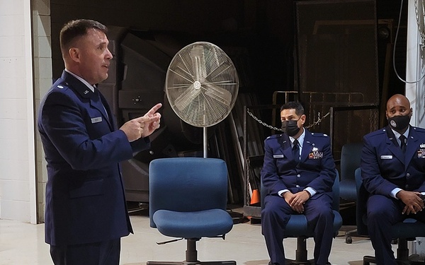 195th Wing chaplain commissions to serve fellow Airmen