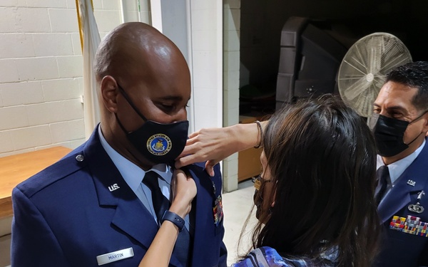 195th Wing chaplain commissions to serve fellow Airmen