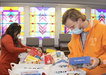 Arnold Junior Force Council Booster Club is collecting food donations for Thanksgiving Basket Program