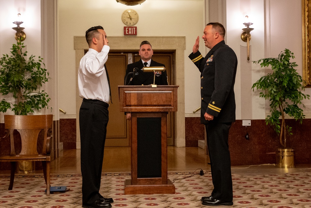 Ensign Sean Bates-Taylor Commissioning Ceremony