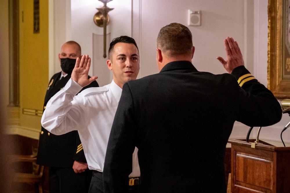 Ensign Sean Bates-Taylor Commissioning Ceremony