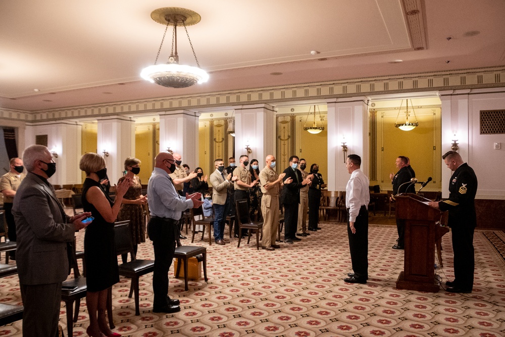 Ensign Sean Bates-Taylor Commissioning Ceremony