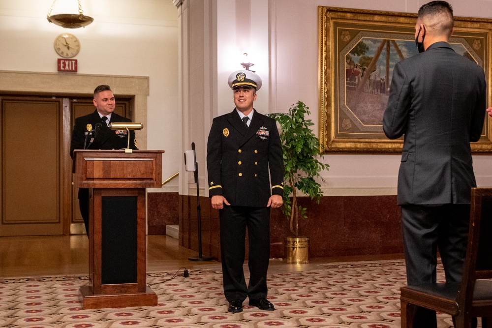 Ensign Sean Bates-Taylor Commissioning Ceremony