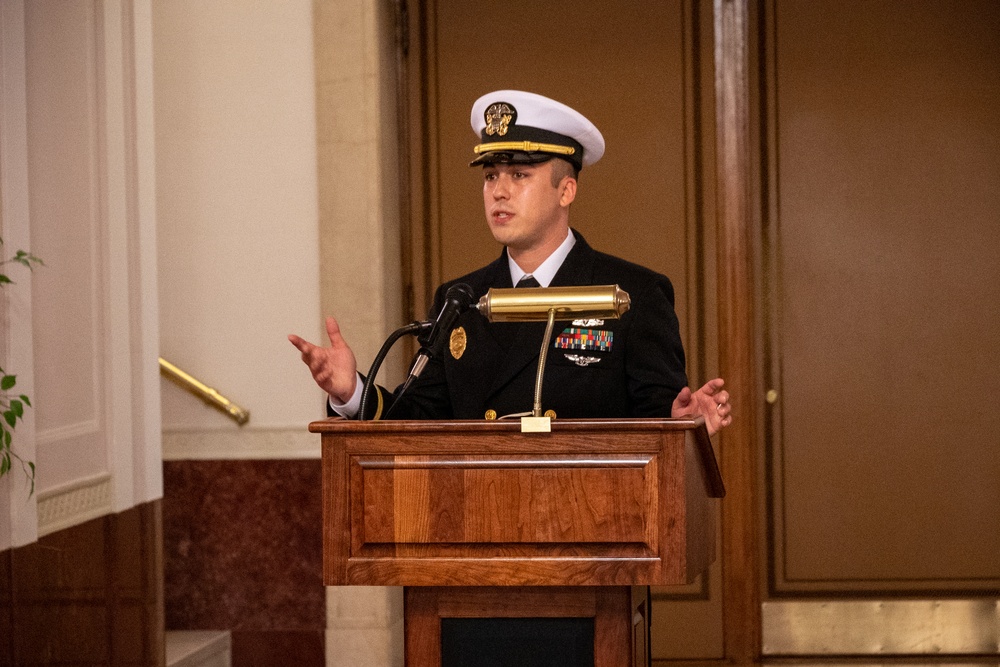 Ensign Sean Bates-Taylor Commissioning Ceremony