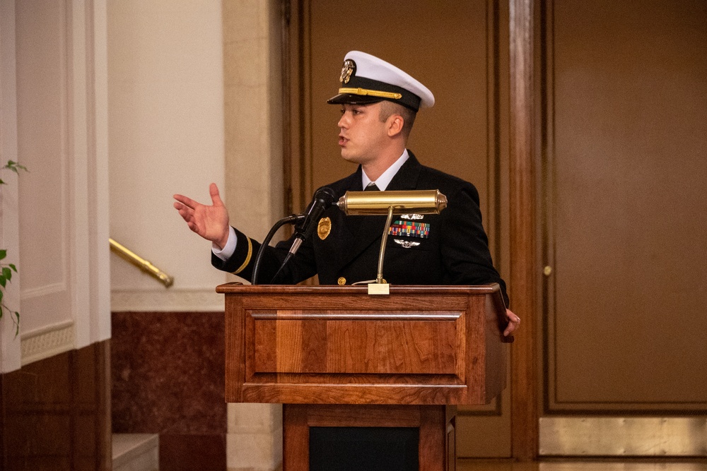 Ensign Sean Bates-Taylor Commissioning Ceremony