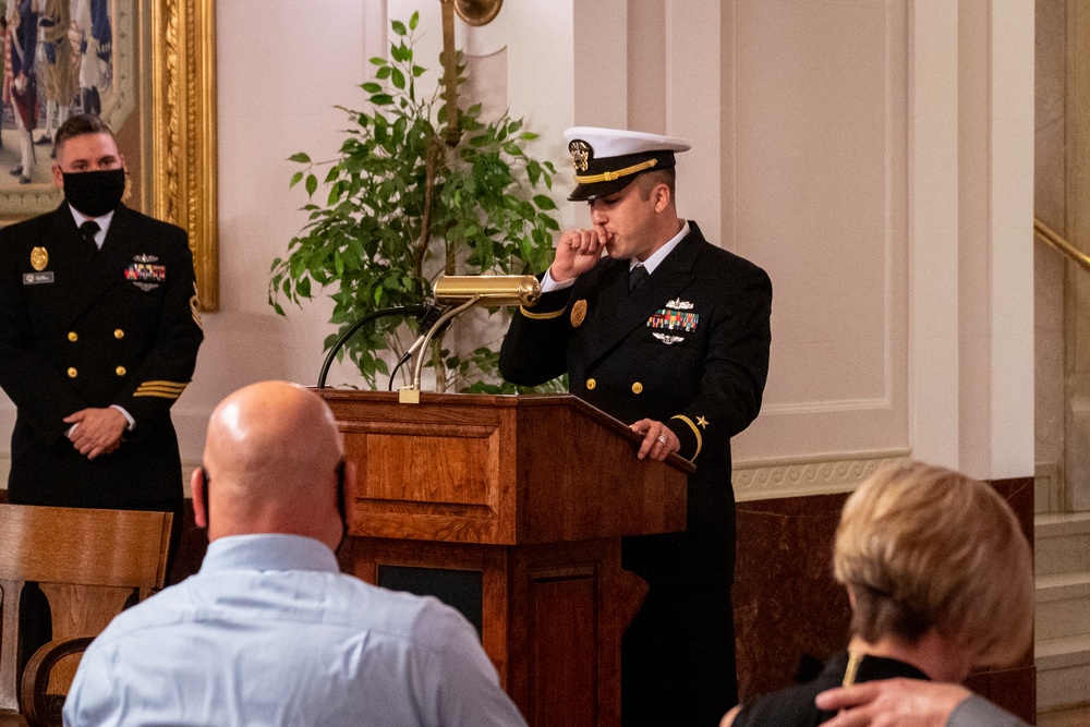 Ensign Sean Bates-Taylor Commissioning Ceremony