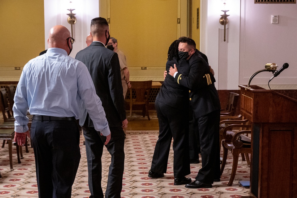 Ensign Sean Bates-Taylor Commissioning Ceremony