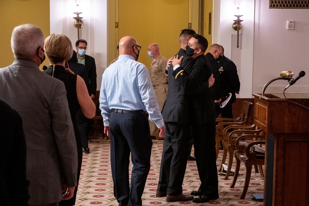 Ensign Sean Bates-Taylor Commissioning Ceremony