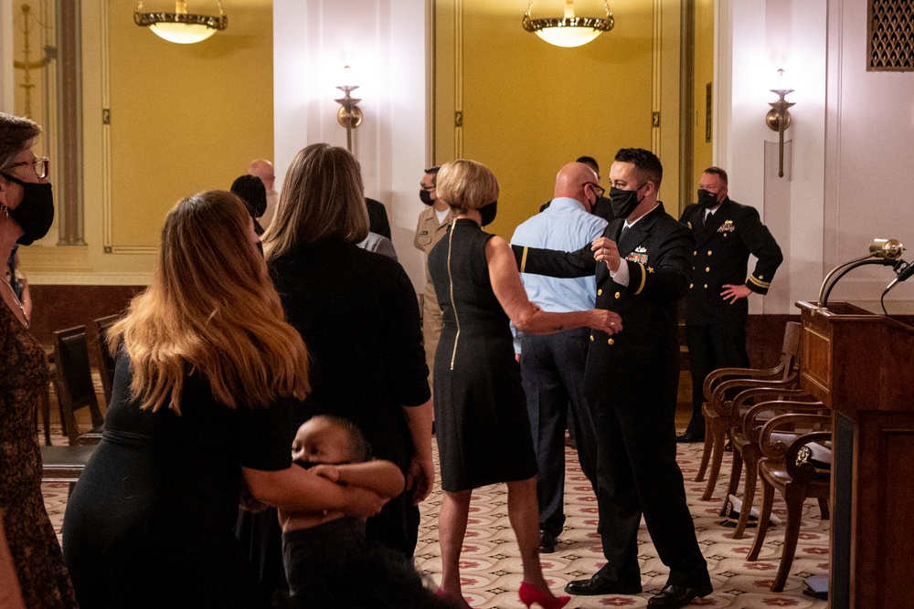 Ensign Sean Bates-Taylor Commissioning Ceremony