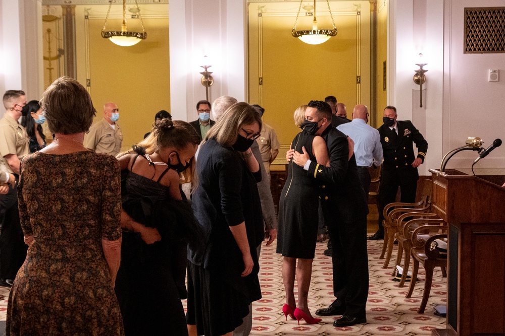 Ensign Sean Bates-Taylor Commissioning Ceremony