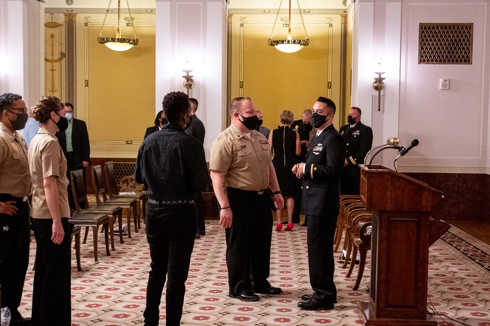 Ensign Sean Bates-Taylor Commissioning Ceremony