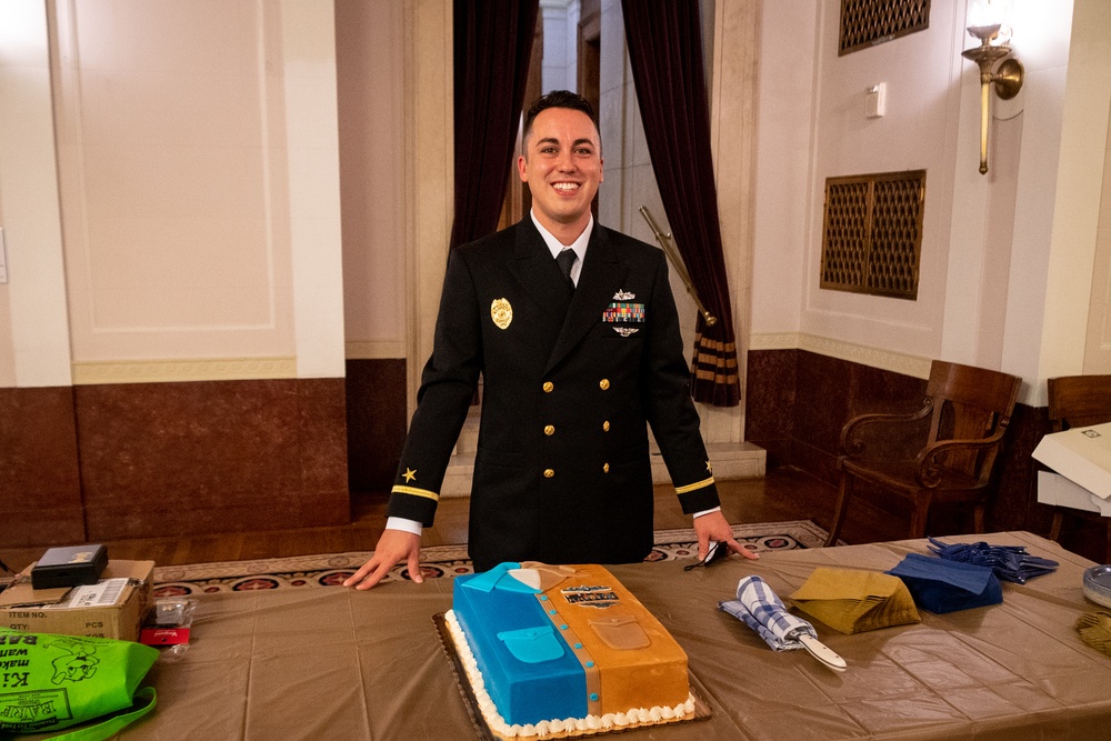 Ensign Sean Bates-Taylor Commissioning Ceremony