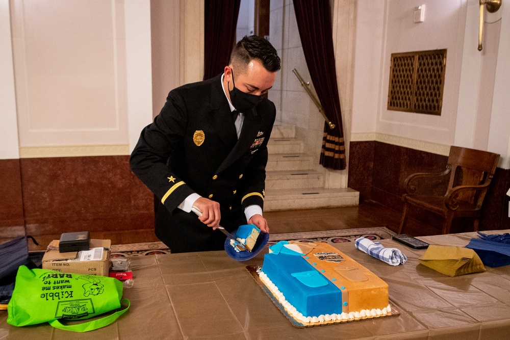 Ensign Sean Bates-Taylor Commissioning Ceremony