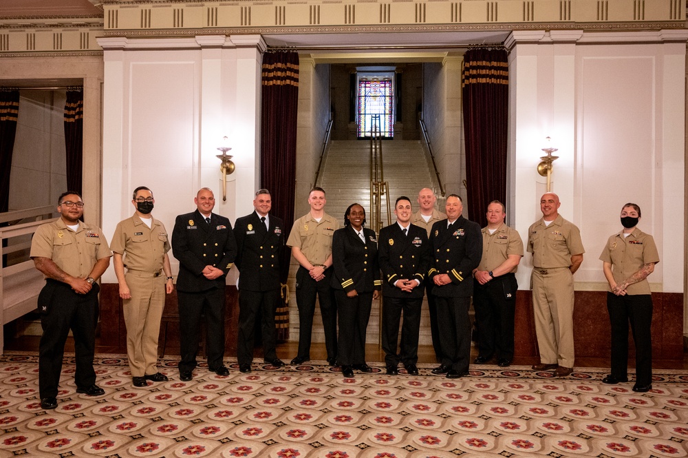 Ensign Sean Bates-Taylor Commissioning Ceremony