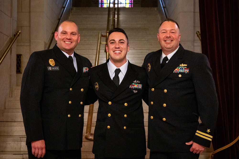 Ensign Sean Bates-Taylor Commissioning Ceremony