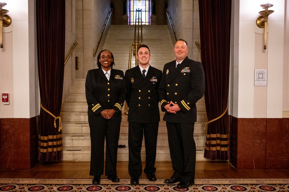 Ensign Sean Bates-Taylor Commissioning Ceremony