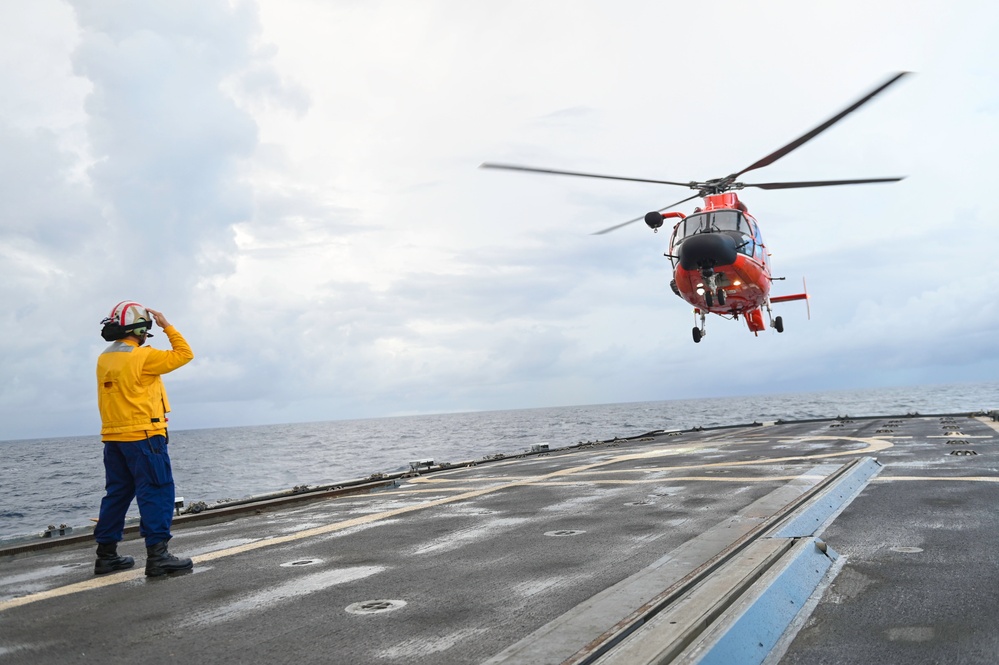 USCGC Thetis prepares for deployment