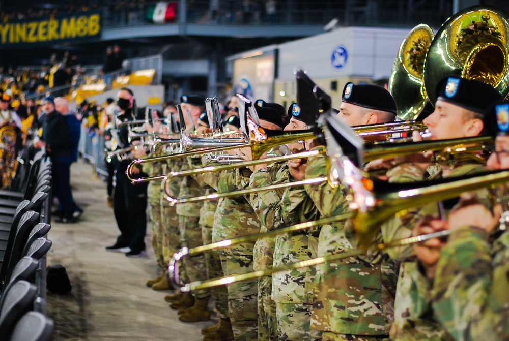 28th ID band performs at Steelers game