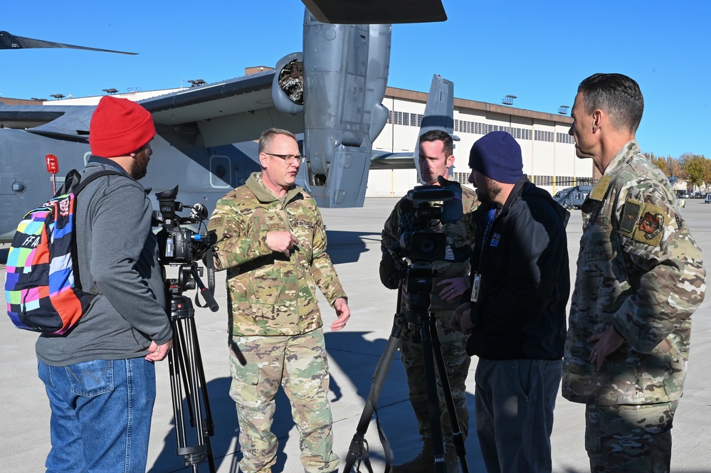 KAFB Hosts Local Media Visit