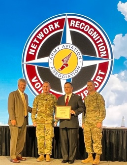 Aviation association honors Apache helicopter team