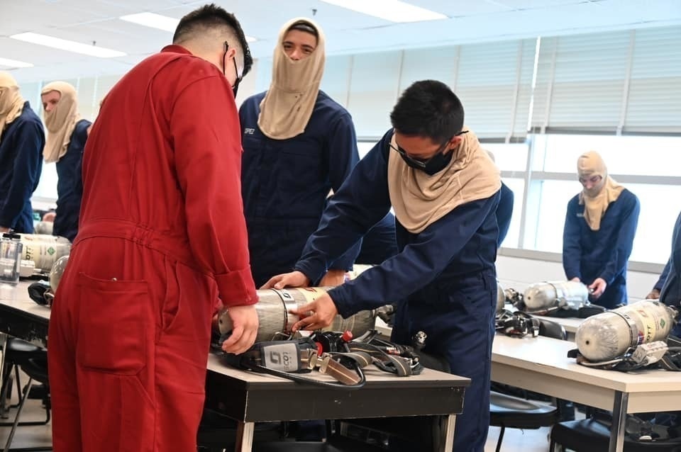SCBA at Surface Warfare Engineering School Command