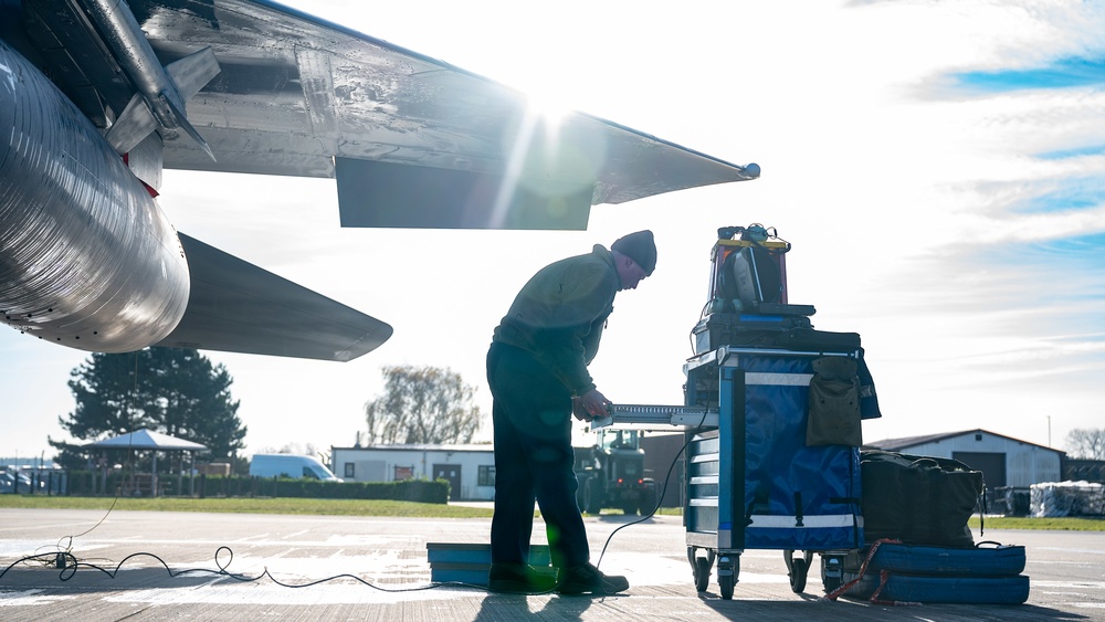 Routine Flight Operations at RAF Lakenheath