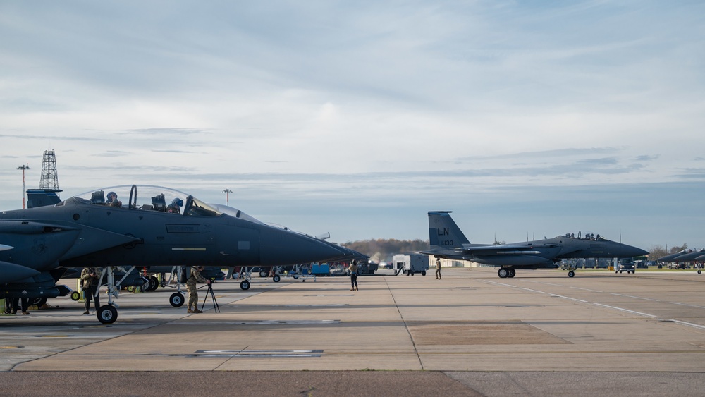 Routine Flight Operations at RAF Lakenheath