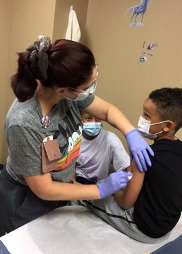 CRDAMC administers first doses of COVID-19 pediatric vaccine