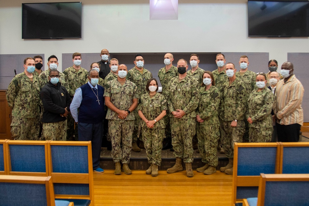 NMRTC San Diego Celebrates the 246th Navy Chaplain Corps Birthday
