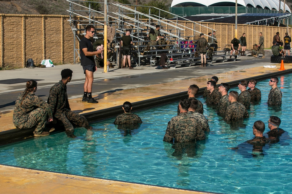LERT/LEON 21 | Combat engineers and EOD Marines with 9th, 7th ESB conduct water confidence training
