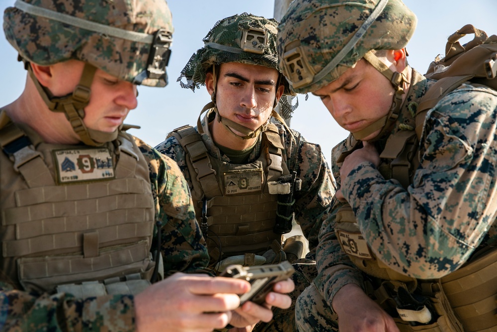 LERT/LEON 21 | Combat engineers and EOD Marines with 9th, 7th ESB conduct littoral mobility and detection exercise