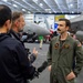 Commander, U.S. 7th Fleet, JMSDF Commander, Self-Defense Fleet Visit USS Carl Vinson (CVN 70) During ANNUALEX 2021