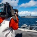 Commander, U.S. 7th Fleet, JMSDF Commander, Self-Defense Fleet Visit USS Carl Vinson (CVN 70) During ANNUALEX 2021