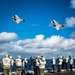 Commander, U.S. 7th Fleet, JMSDF Commander, Self-Defense Fleet Visit USS Carl Vinson (CVN 70) During ANNUALEX 2021